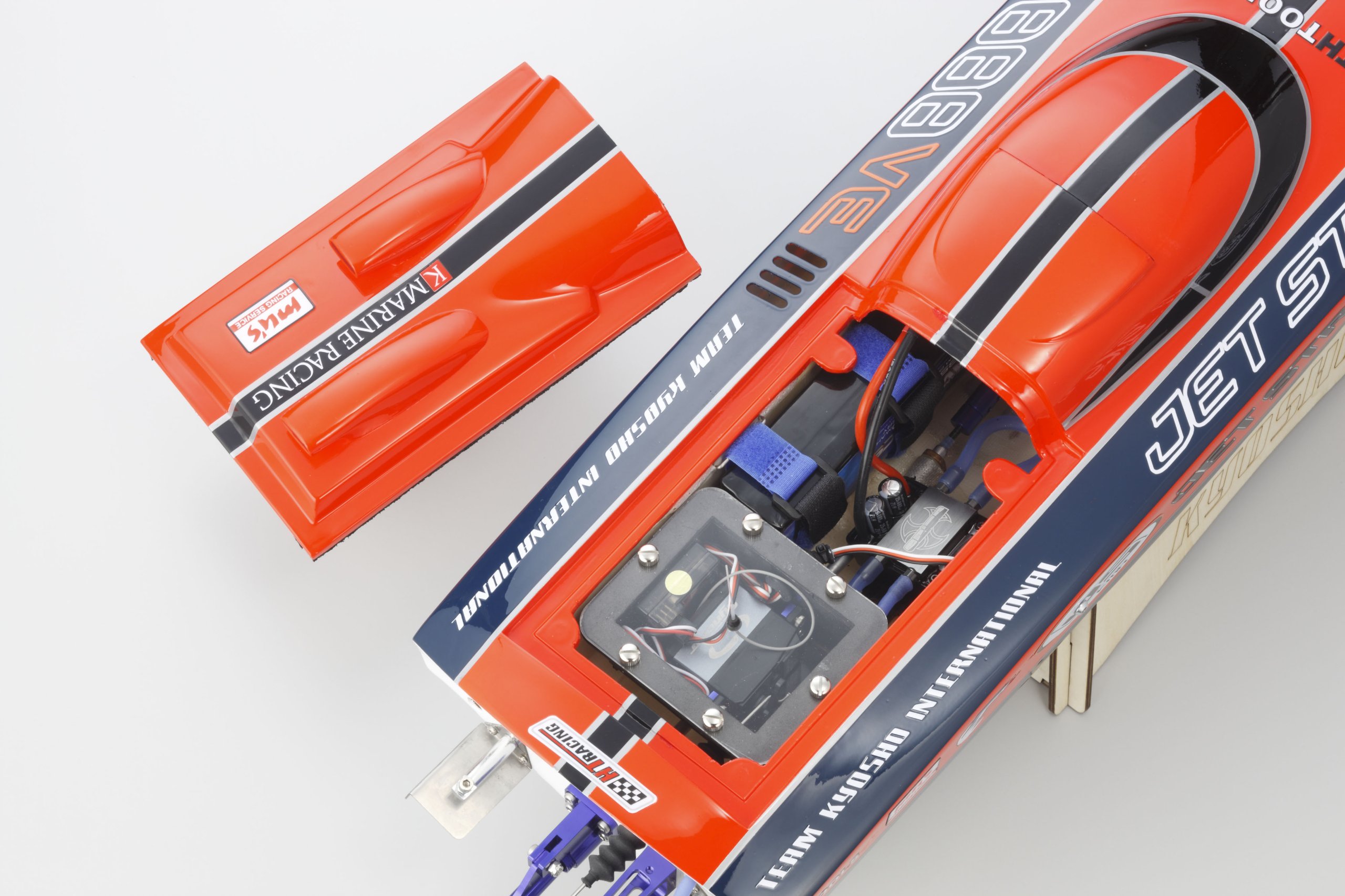 JET STREAM 888 VE 船体　ボート　高出力 ELECTRIC POWERED RACING BOAT EP JET STREAM 888VE PIP 40232P